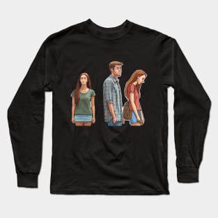 Distracted BoyFriend Meme Long Sleeve T-Shirt